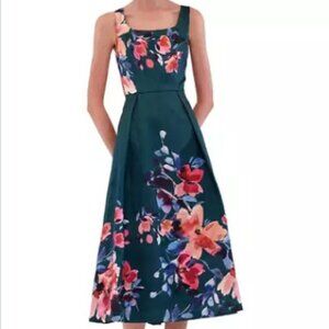 NWT - Julia Jordan Women's Sleeveless Spring Summer Wedding Floral Gown - Size 4